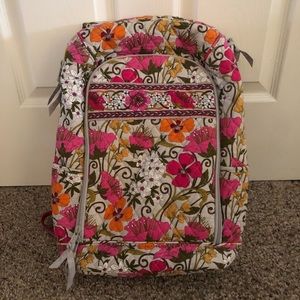 Vera Bradley Laptop Backpack in Tea Garden